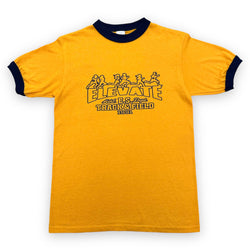 RUNNERS TEE YELLOW/NAVY BLUE