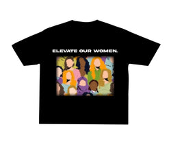 WOMEN OF THE WORLD TEE BLACK
