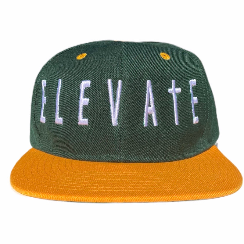 Classic Snapback - Green/Yellow