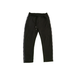Black Track Tuxedo Pants