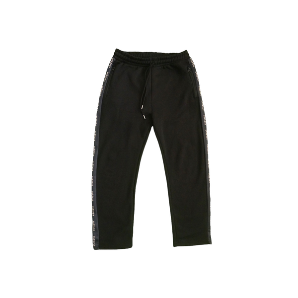 Black Track Tuxedo Pants